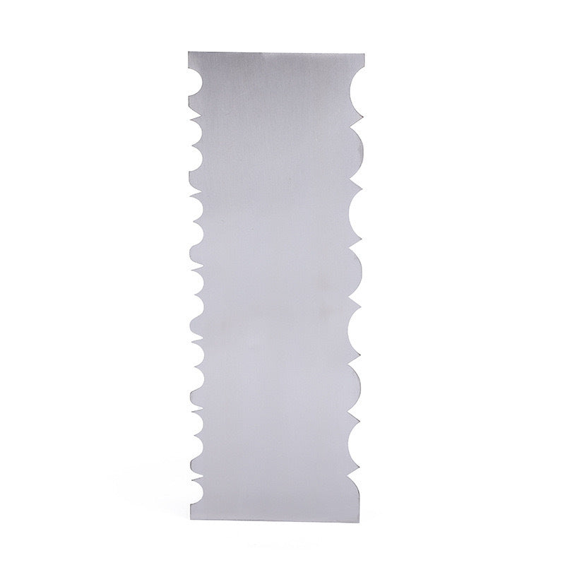 A Variety Of Stainless Steel Cream Scraper Cake Pattern Polygon