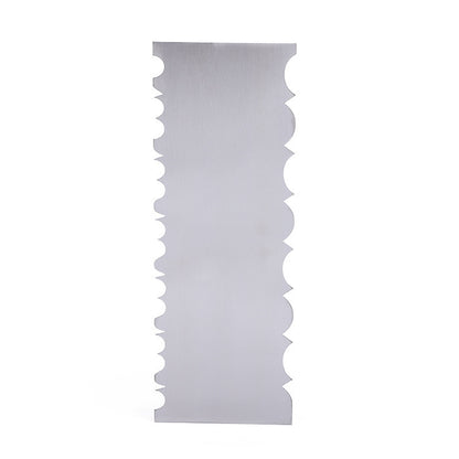 A Variety Of Stainless Steel Cream Scraper Cake Pattern Polygon
