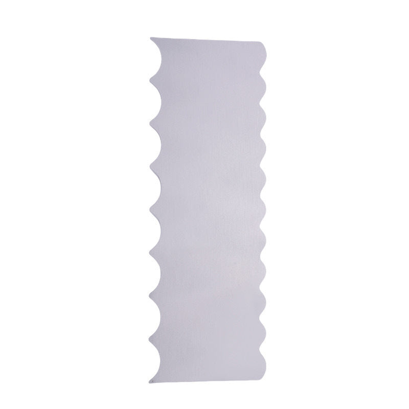 A Variety Of Stainless Steel Cream Scraper Cake Pattern Polygon